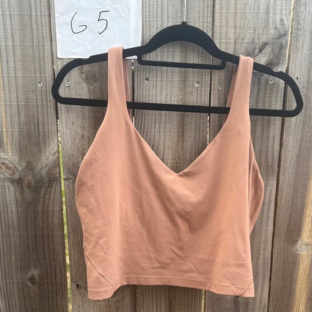 Lululemon Align Tank Top Light Support Size 14